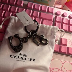 New coach Signature Bag Charm